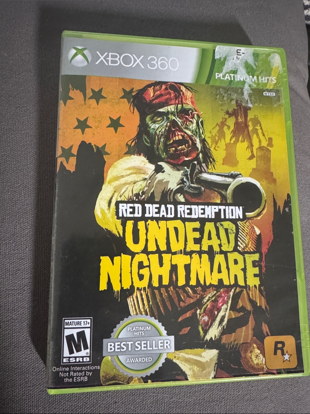 Microsoft Xbox 360 Red Dead Redemption: Undead Nightmare (green, yellow, orange)